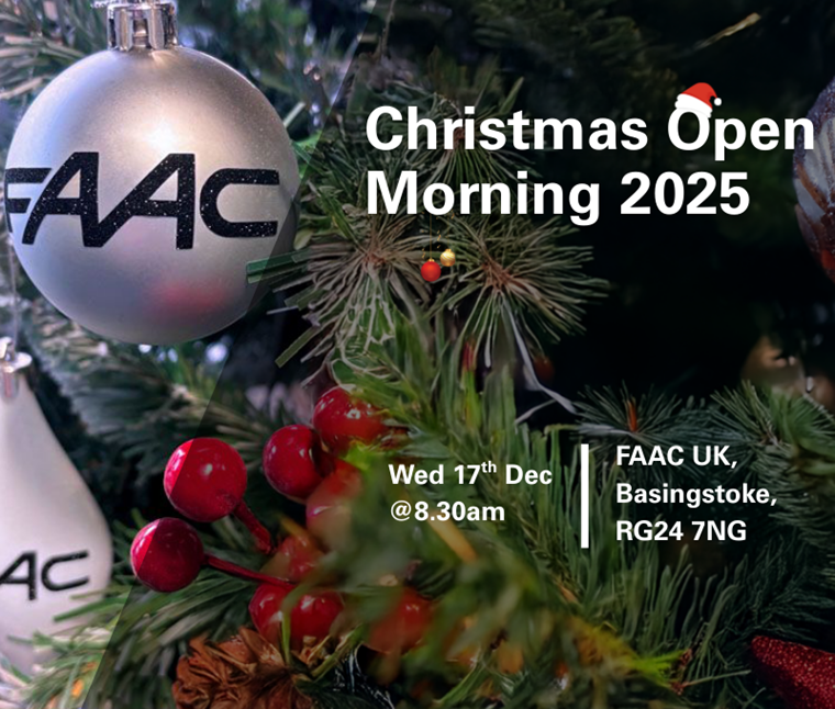 FAAC UK Christmas Open Morning 2025